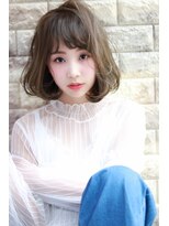 ヒップスデコ(Hip's deco) 柔らかグレージュ×ルーズボブ◆大宮Hip's◆