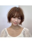 美髪 マニッシュショート フレンチボブ かきあげもOK