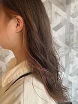 ヘアデザイン ファブロ(hair design FABRO.)&nbsp;◎春にオススメ！オレンジピンクのインナーカラー◎