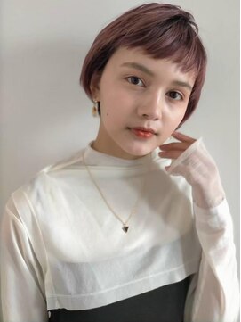 セシルヘアー 沖縄小録2号店(Cecil hair) ハイトーン×ピンクベージュ