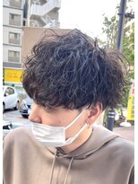アース オーセンティック 武蔵小山店(EARTH Authentic)&nbsp;波巻きパーマ/武蔵小山美容室/メンズパーマ/メンズヘア/マッシュ