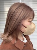 ホワイトピンクベージュ