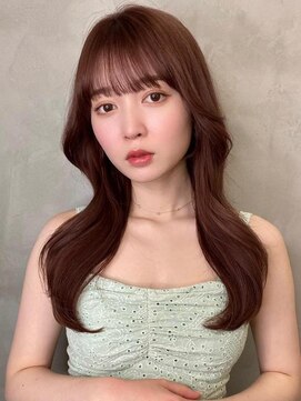 グロー 大宮(GLROW) 大人ガーリー×ブリーチなし◎前髪/顔周り×韓国ロング[大宮]