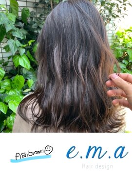 エマヘアデザイン(e.m.a Hair design) アッシュブラウン