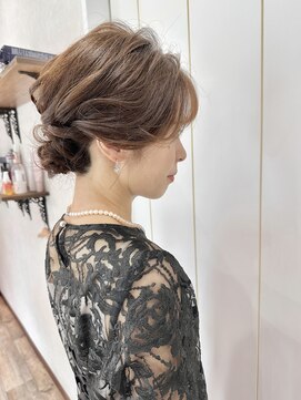 シーム(Seamu) お呼ばれヘアセット♪