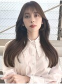 【韓国くびれヘア】ヨシン女神ロング２０代３０代