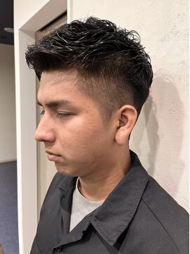 ニーフ 恵比寿(neaf) イメチェン　ホワイトブロンド　外ハネボブ 美髪　ワイドバング