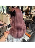 メルティーカラーフェミニンロング似合わせカット/原宿/表参道