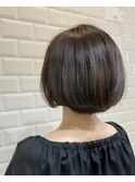 時短まとまる丸み上品大人ショートボブ美髪【カミケンネクスト】