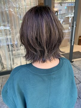 トリート 海浜幕張店(TREAT) 立体感レイヤーボブ_海浜幕張