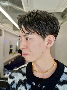 ネクストメンズ 表参道(NEXT men's) 清潔感ショート/アッシュブラック