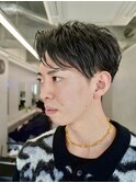 清潔感ショート/アッシュブラック