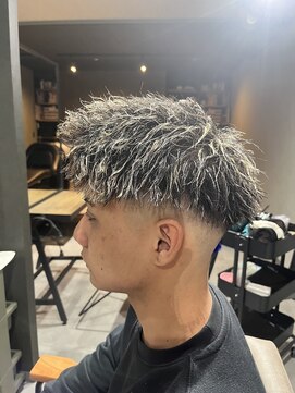 スウェル 柏店(Swell) ホワイトメッシュ×ツイストパーマ