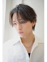 オーシャントーキョー ウエスト 心斎橋(OCEAN TOKYO WEST) ニュアンスパーマメンズスパイラルツーブロックカルマ