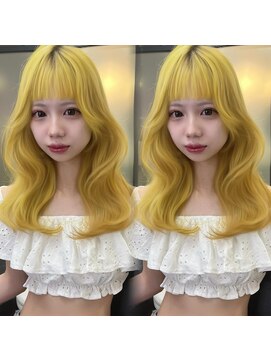 リリー(Lilley) (lilley内堀)顔まわり/ブリーチカラー