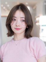 オースティン 門前仲町(AUSTIN)&nbsp;デザインカラー/レイヤーカット/ウェットヘア/オリーブベージュ