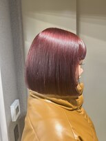 ペレ 栄店(PELE)&nbsp;前髪/アンブレラカラー/こなれミディ/イメチェン/ウェーブパーマ