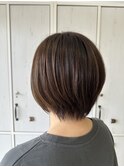 スッキリショート×ナチュラルグレージュ