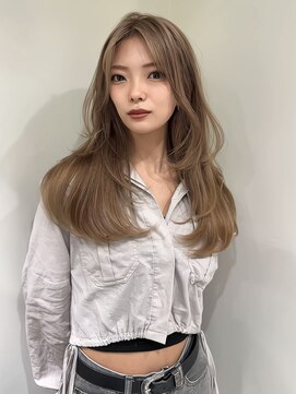 ジルブラン 錦糸町(JIL BLAN) ハイライトバレイヤージュダブルカラー20代30代40代グレージュ