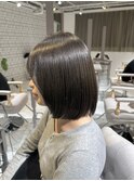 柔らかさのあるオリーブベージュ/髪質改善