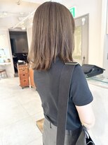 テトラ バイ ネオリーブ 横浜西口店(tetra by neolive)&nbsp;ミルクティーベージュ　ダブルカラー　ブラウン　横浜