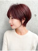 ショートヘア/ショート/くびれショート/30代40代50代/表参道