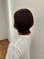 リシェールグリーン 越谷花田店(RICHAIR GREEN)&nbsp;デザインカラー/レイヤーカット/ウェットヘア/オリーブベージュ