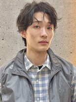 シーア(ciia)&nbsp;メンズショート ニュアンスパーマ 無造作 シャドウパーマ