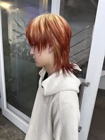 ウルフショートウルフレイヤールーツカラーデザインカラー