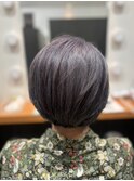 自然体でいられる大人ショートボブ