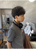 シャドウパーマ/波巻きパーマ/ツイストスパイラルパーマ