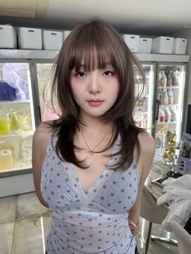 プロミルサロンギンザ(Promille salon GINZA) 透明感ベージュ×レイヤーカット