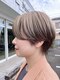 マンプスウタタ (Mumps utata)の写真/360度計算された似合せカットで扱いやすさ◎顔回りや全体のバランスを見極めた小顔ショート・ボブに＊