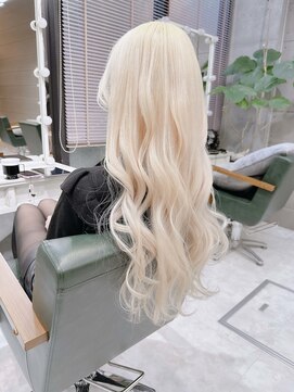 デイズ(days) 地雷系ホワイトブロンド　ダブルカラー