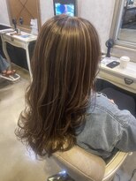 ヘアダイニング ボア(hair dining BoA's)&nbsp;【MINORI】ハイライト/韓国/レイヤーカット