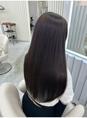 20代30代ロング黒髪髪質改善トリートメント髪質改善ストレート