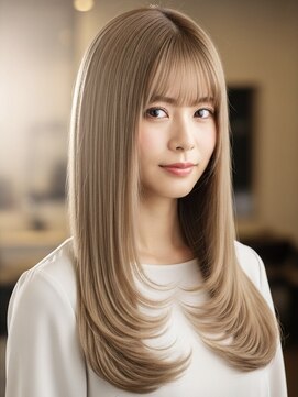 ソードリーフ 久宝寺店(swordlief) ミルクティーベージュ/水素トリートメントカラー/艶髪