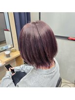 ゼットサロン(Z SALON)&nbsp;pnq 白髪染め/白髪染めを使わない白髪染め/ハイライト/円山/ボブ