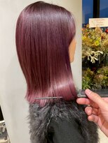 ジェコ ブラン(gecko. brun) バイオレットピンク/艶髪/高彩度カラー/お洒落 #武蔵小山美容室