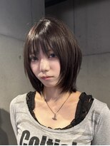 レオニード 表参道(LEONID) ボブでもできる顔周りレイヤー