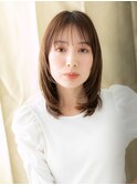 顔周りレイヤー/レイヤーカット/小顔カット/ハッシュカットe