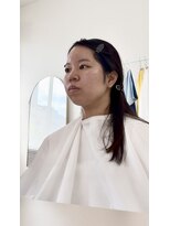 ミニミニヌー(32 mini noeud)&nbsp;メイク　before