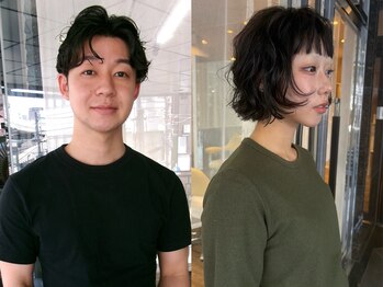 ロット(lot)の写真/【四ツ橋】どこから見てもお洒落なデザインの似合わせパーマスタイル★お悩みに沿ってご提案します♪