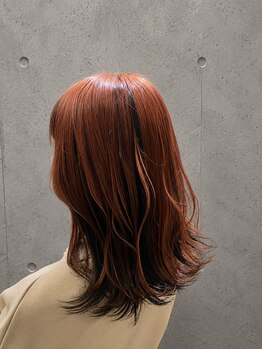 クロワ ドゥ(croix deux)の写真/ブリーチ・デザインカラーならここ【croix deux】◇外国人風の抜け感と透明感でよりオシャレなスタイルに♪