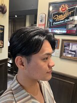 バレス 田町(BALES) 七三ツーブロックスタイル