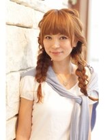【ｎeolive銀座店】大人でもできる 編み込み三つ編みアレンジ☆