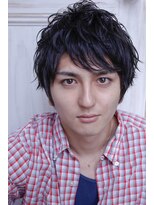 くせ毛風メンズニュアンスパーマ