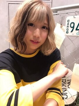 ジーナ(XENA) ホワイトクリアボブ