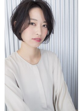 ハナブサ 藤江店(HANABUSA) 暗髪でも柔らかいショートボブ☆
