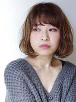 ラウンジ ヘアー 吉祥寺(ROUNGE hair)&nbsp;エアリーボブ×ベージュ